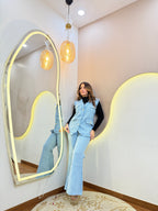 HAFIZA  WOOLEN CORD SET