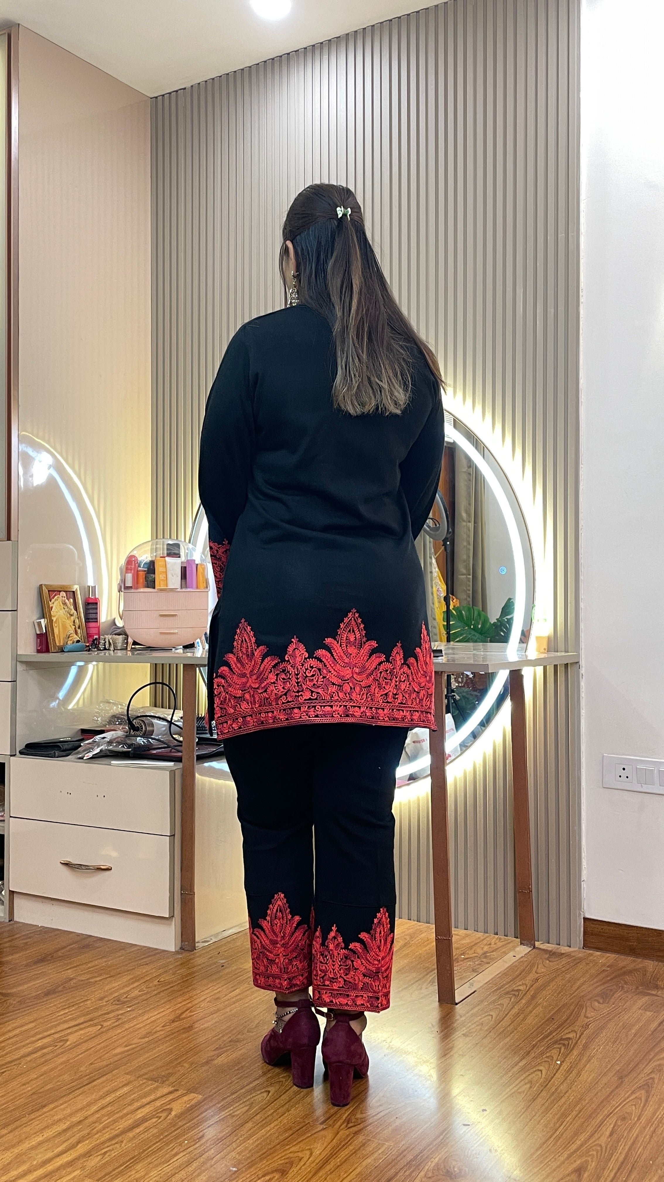 NABIL WOOLEN CORD SET