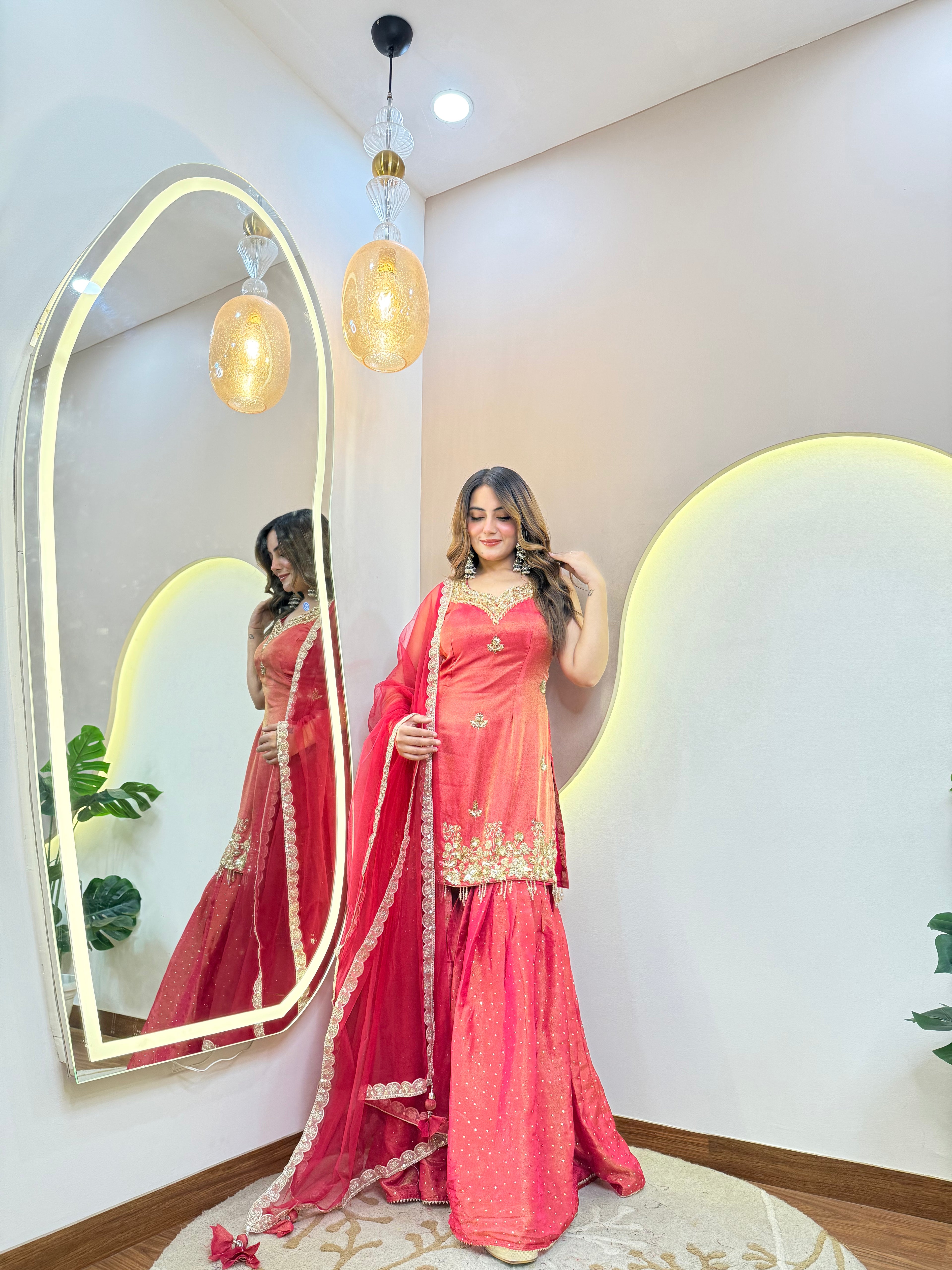 "HEERA" SHARARA SUIT