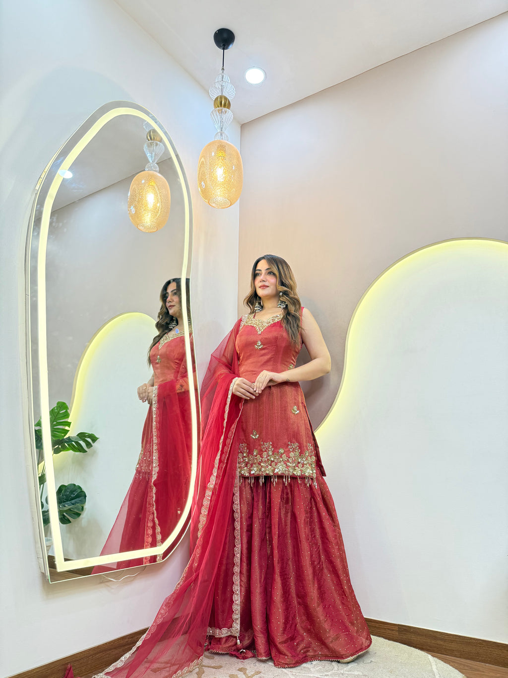 "HEERA" SHARARA SUIT