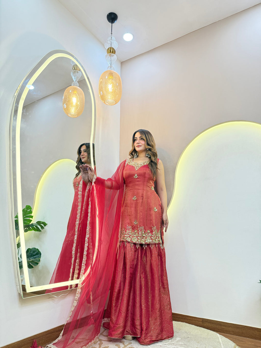 "HEERA" SHARARA SUIT