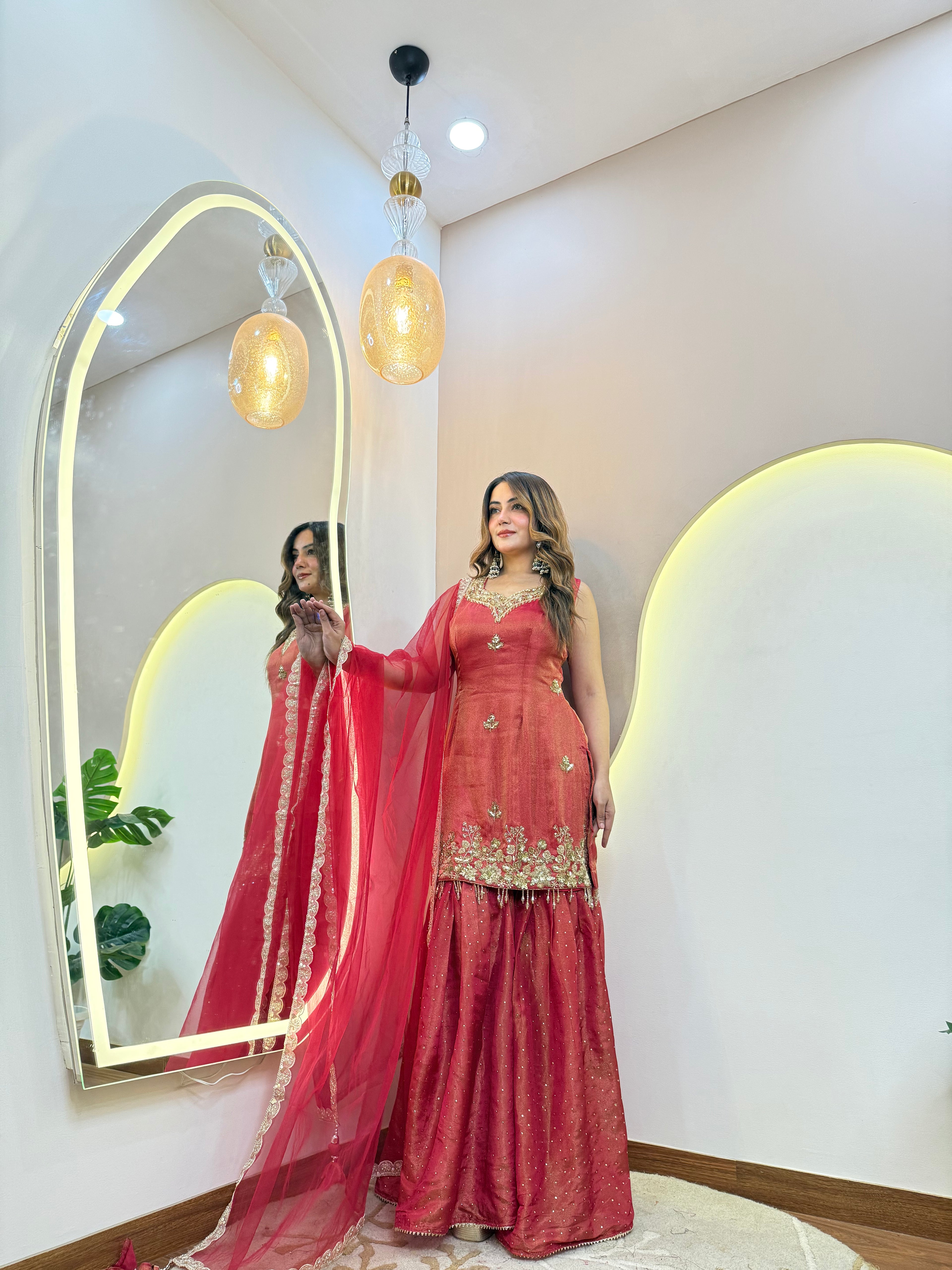 "HEERA" SHARARA SUIT