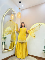 "HEERA" SHARARA SUIT