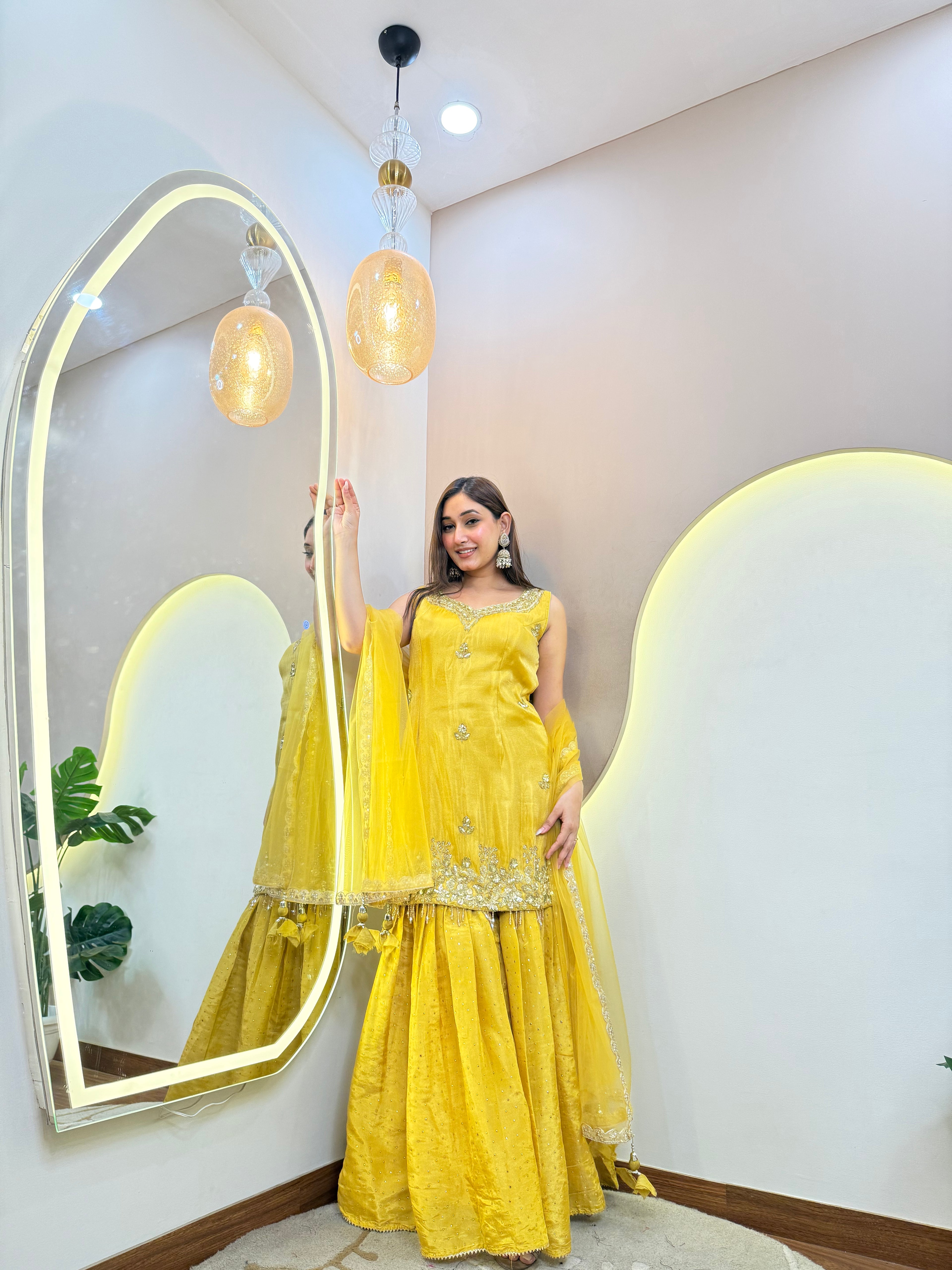 "HEERA" SHARARA SUIT