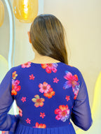 D517  ANARKALI PANT SUIT OUTFIT  GOWN