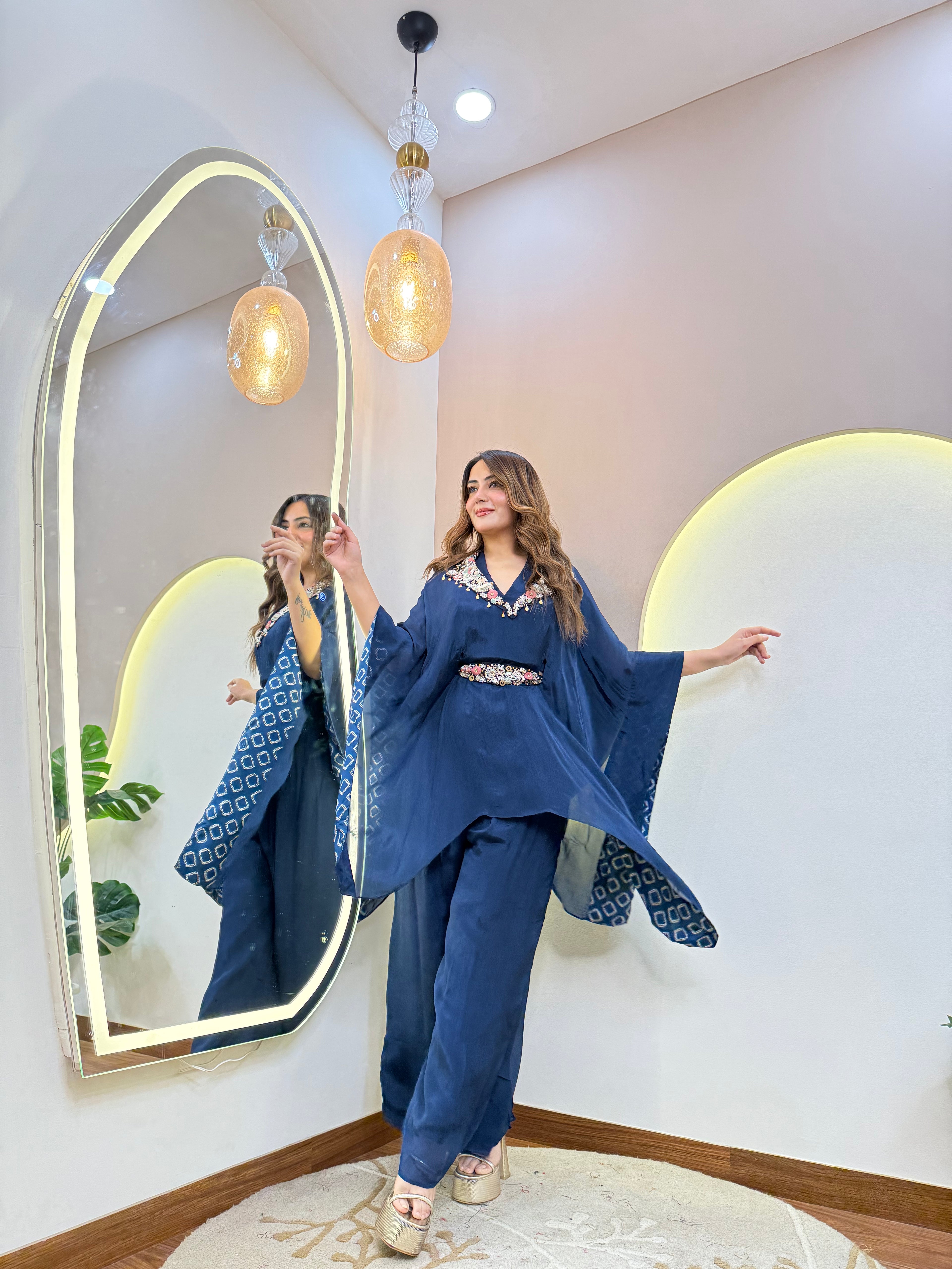 KAFTAN STYLE CORD SET