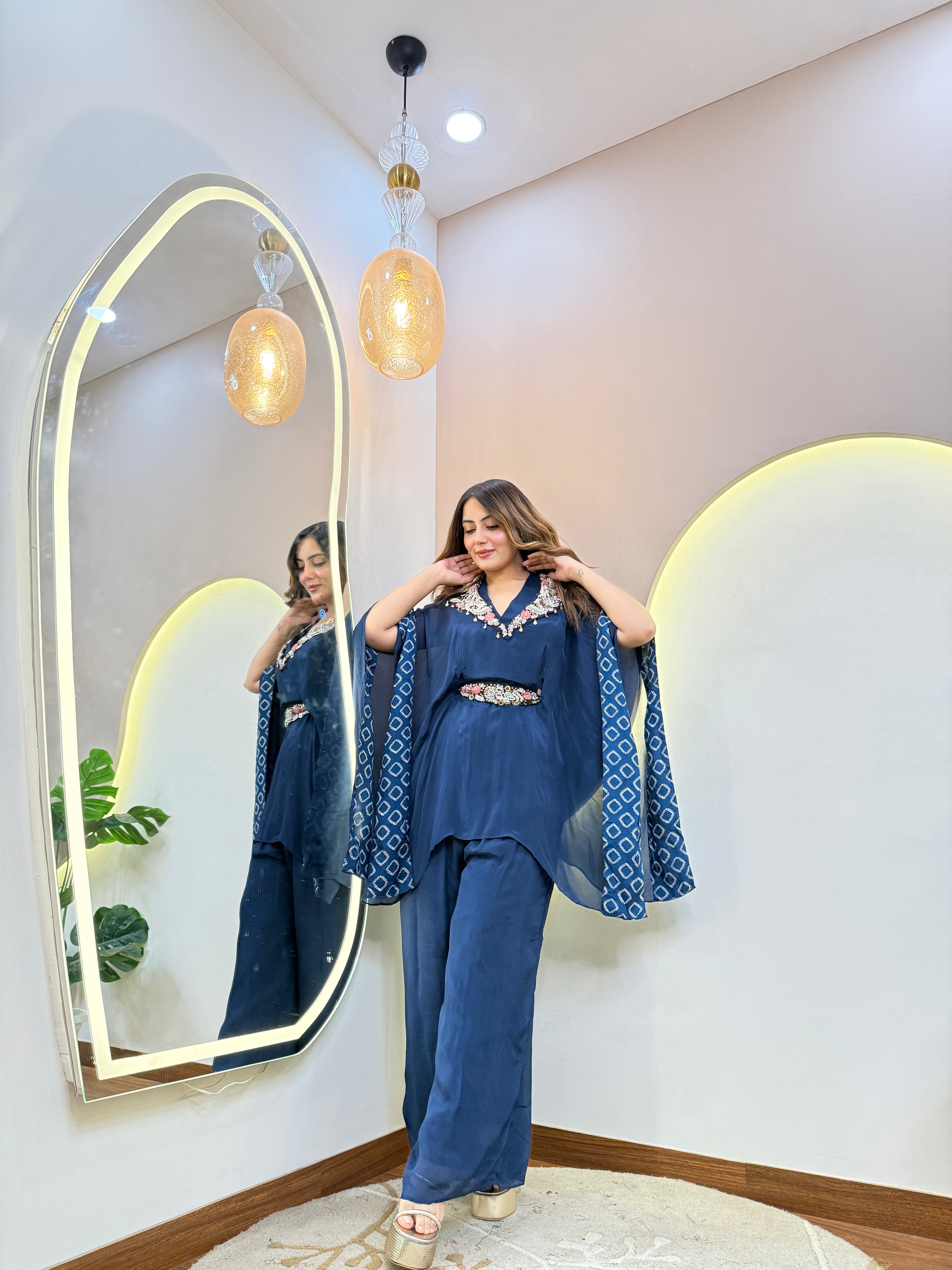 KAFTAN STYLE CORD SET