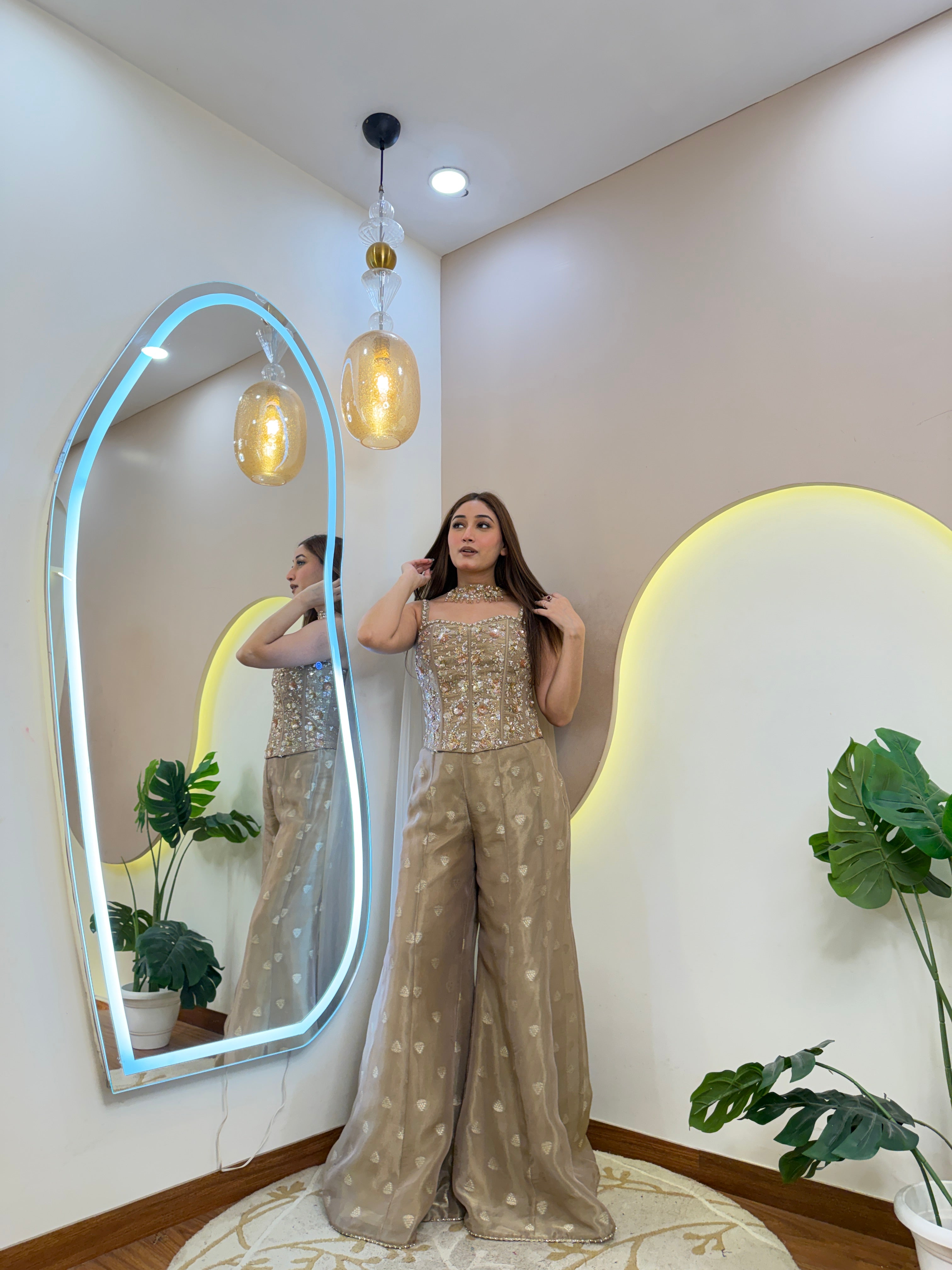 D692   SHARARA SUIT