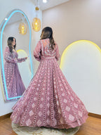 INDOWESTERN 3-PIECE DRESS