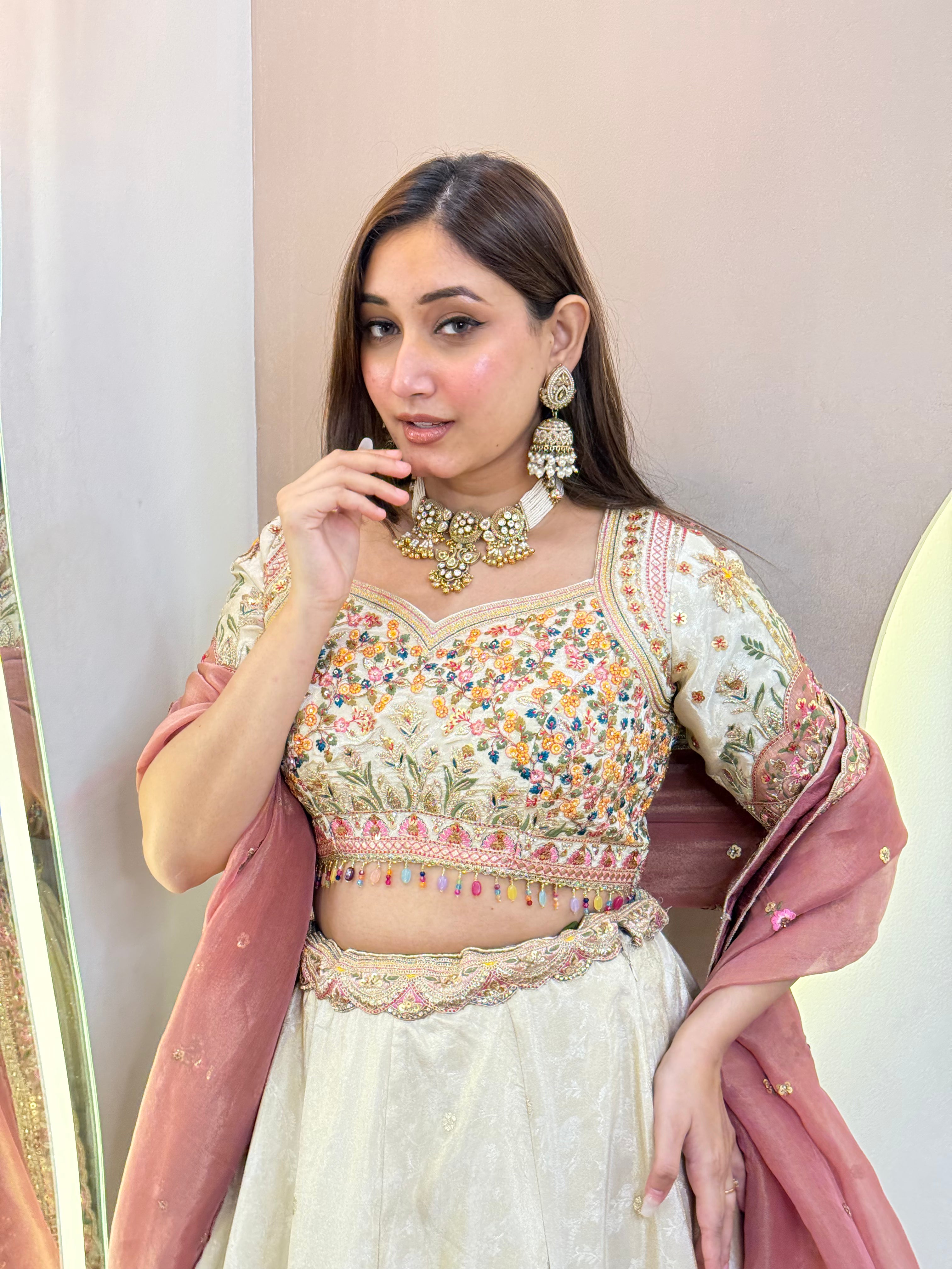 "JAYA" CROP TOP SKIRT