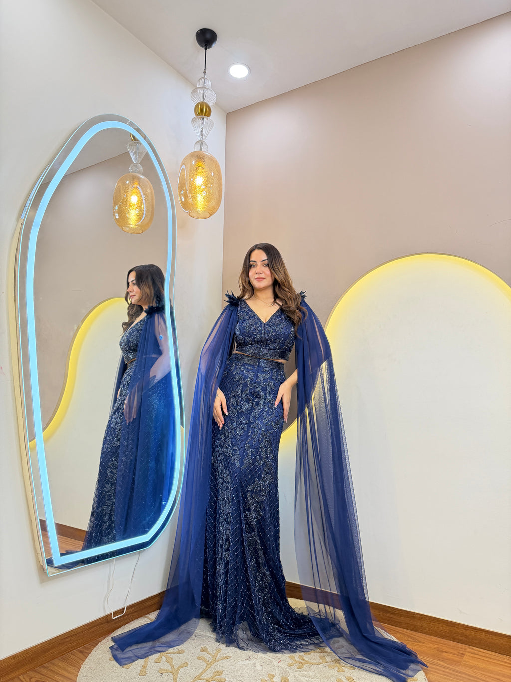 INDOWESTERN 2-PIECE DRESS