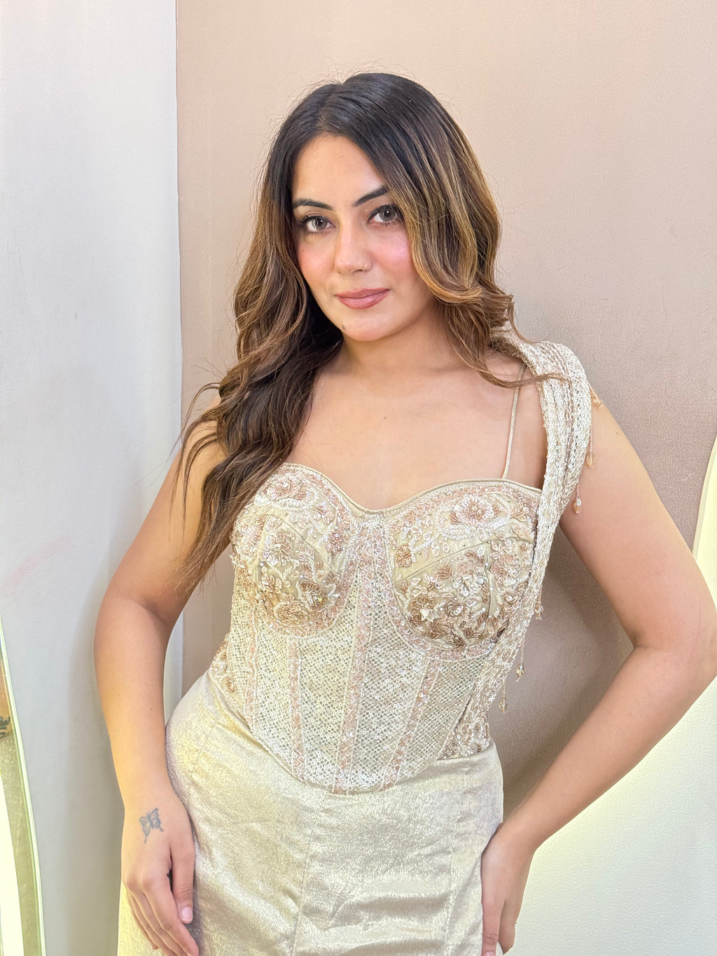 MERMAID OUTFIT CROP TOP SKIRT