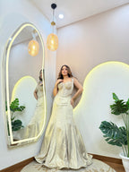 MERMAID OUTFIT CROP TOP SKIRT