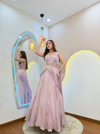 D710  CROP TOP SKIRT