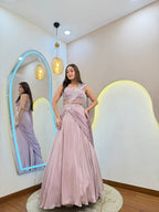 D710  CROP TOP SKIRT