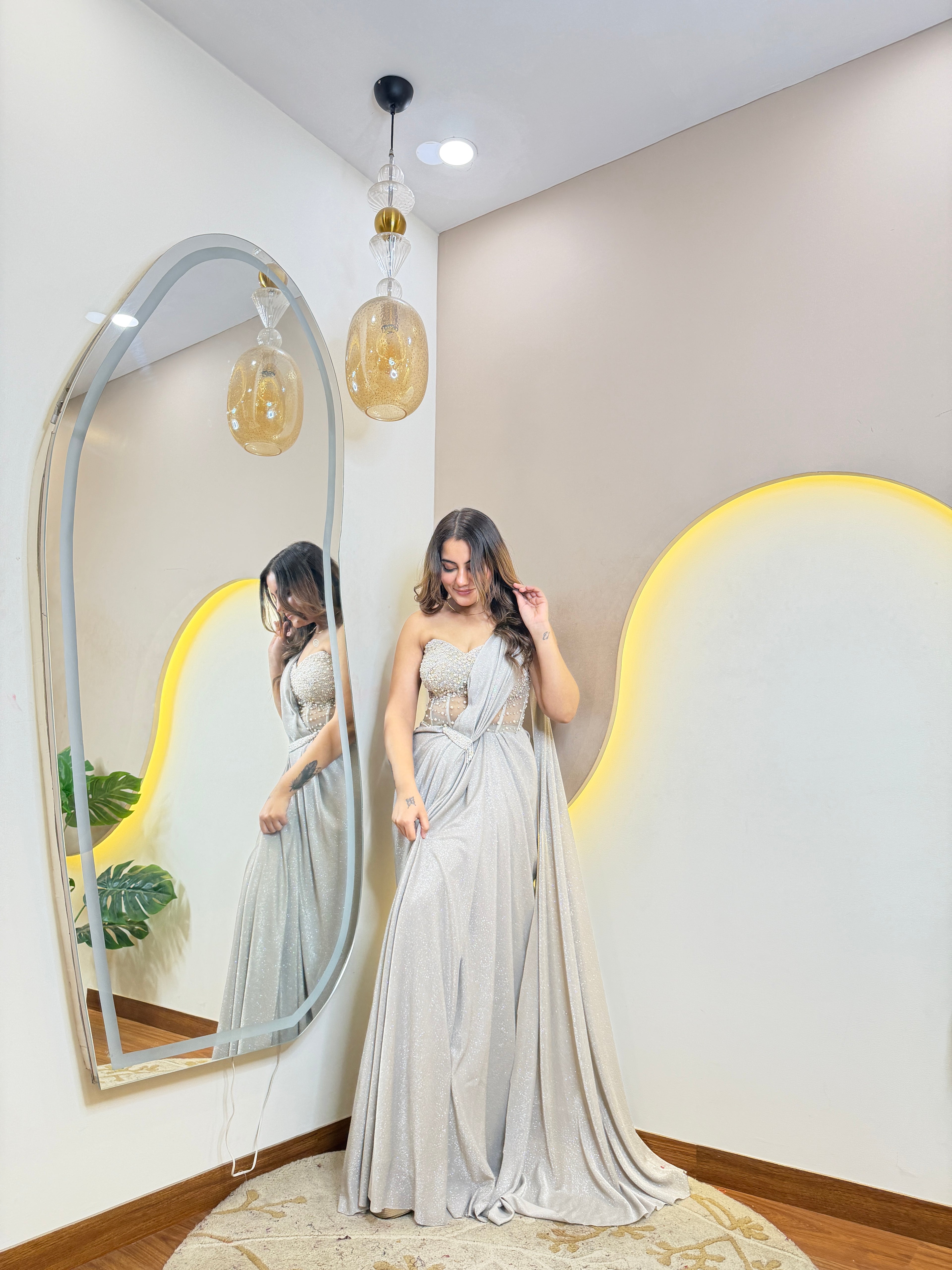 D126   DRAPE SAREE