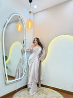 "SHARDA  ” OUTFIT  DRAPE SAREE