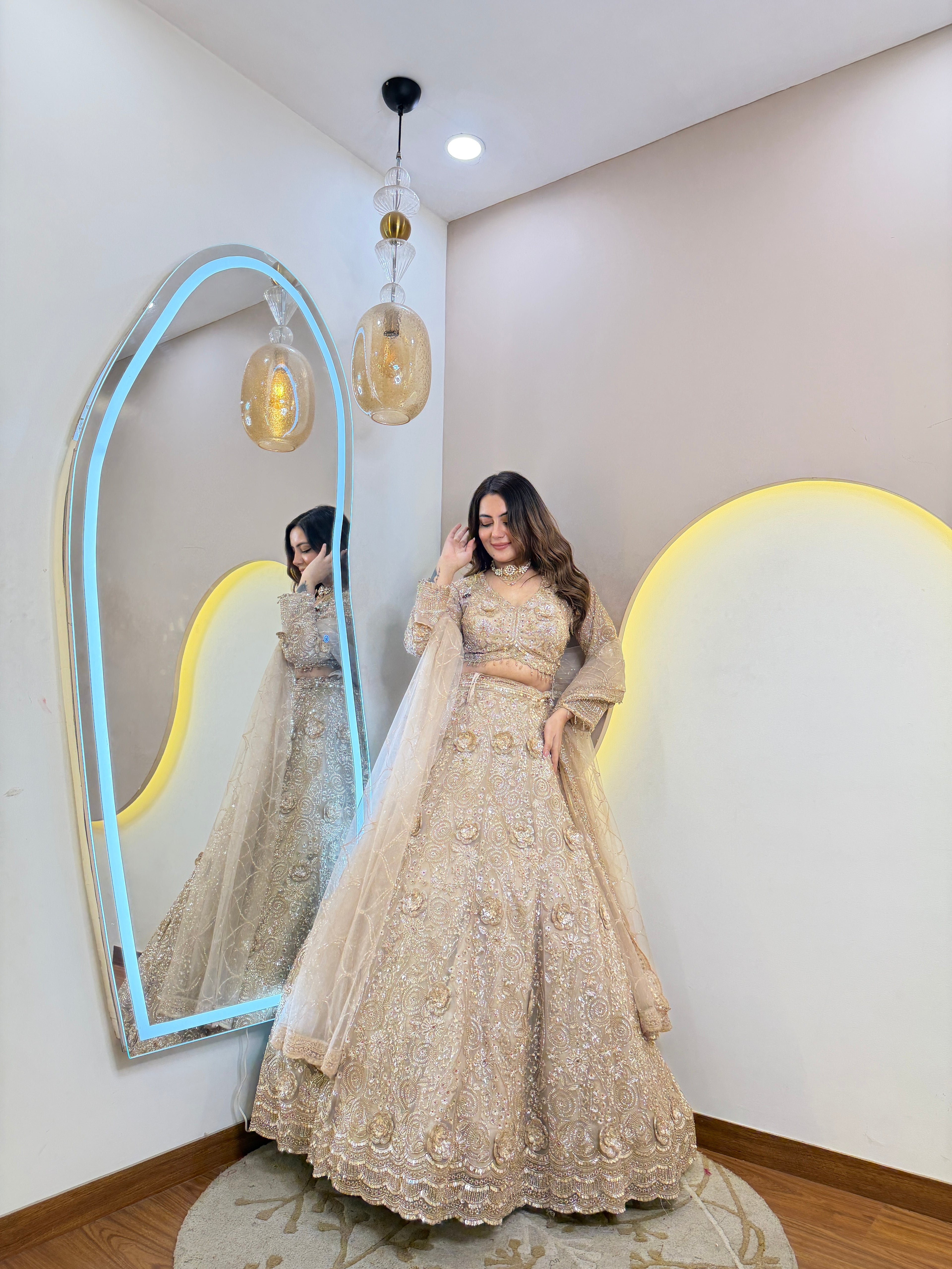 Partywear lehnga
