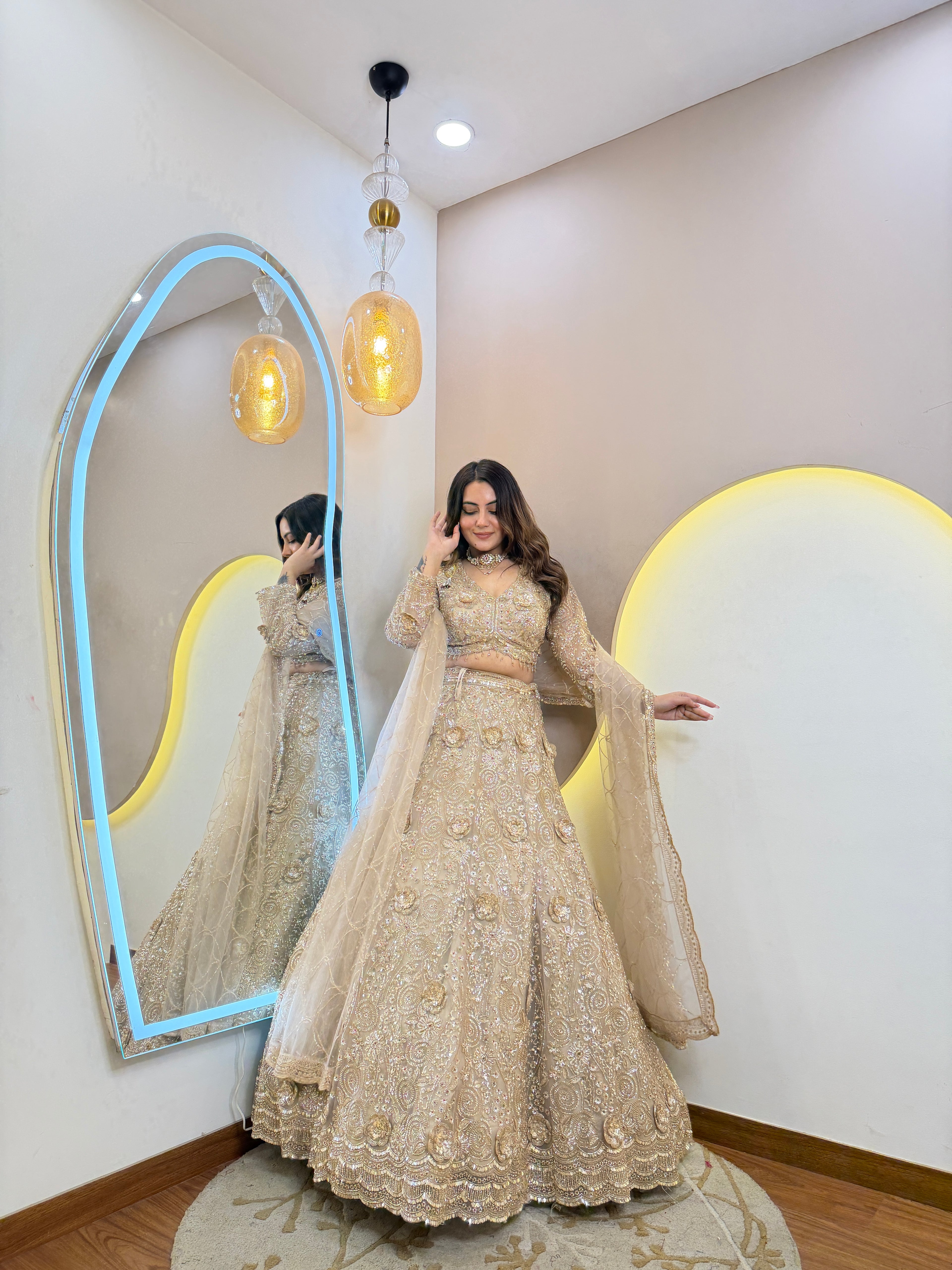 Partywear lehnga