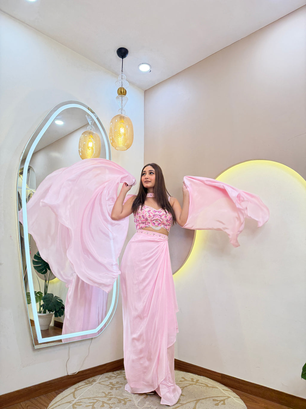 D717  DRAPE SAREE