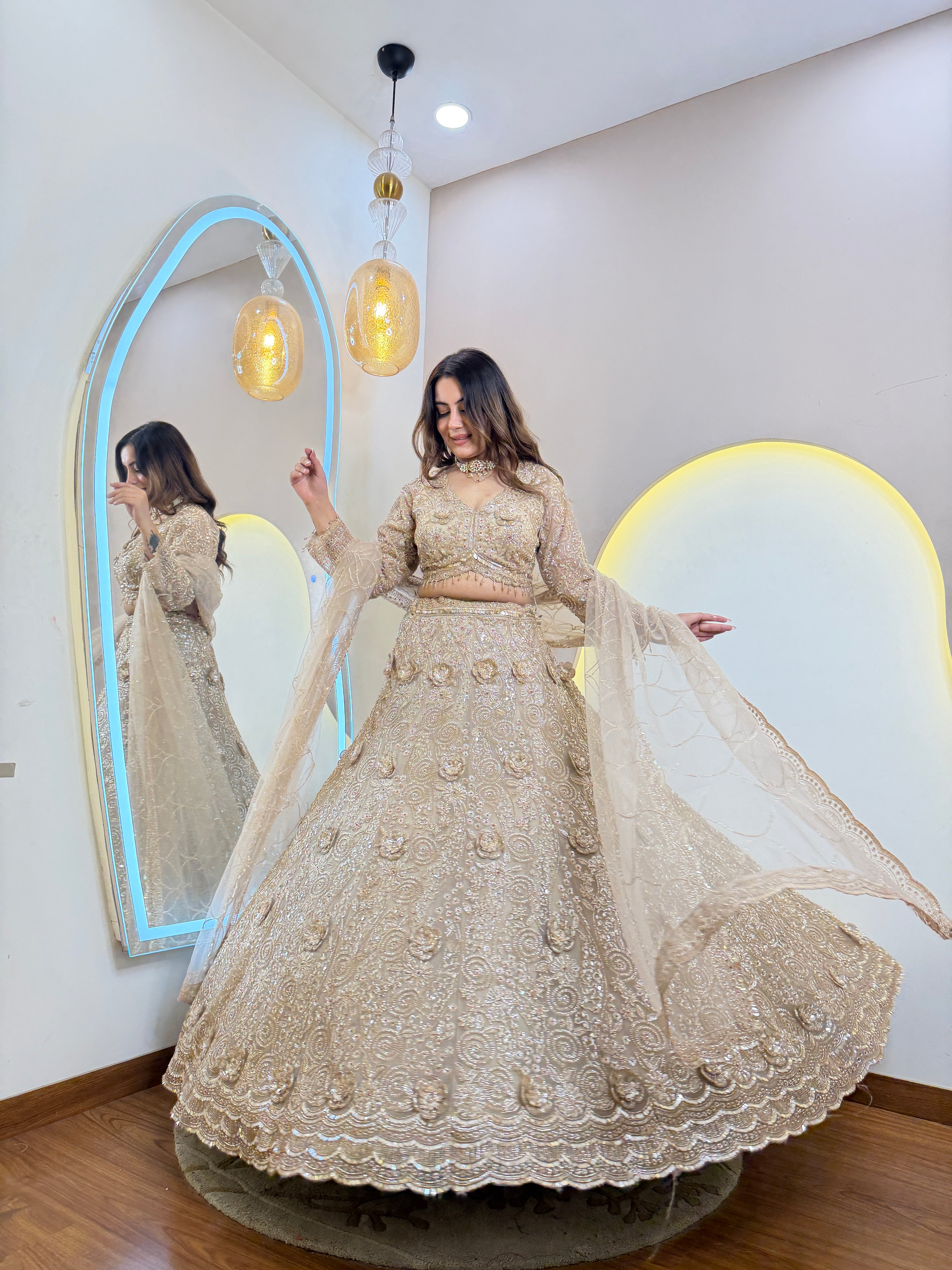 Partywear lehnga