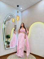D717  DRAPE SAREE