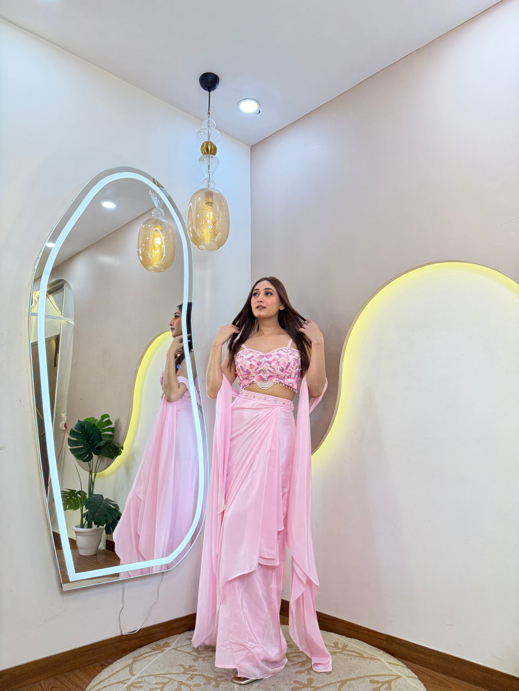 D717  DRAPE SAREE