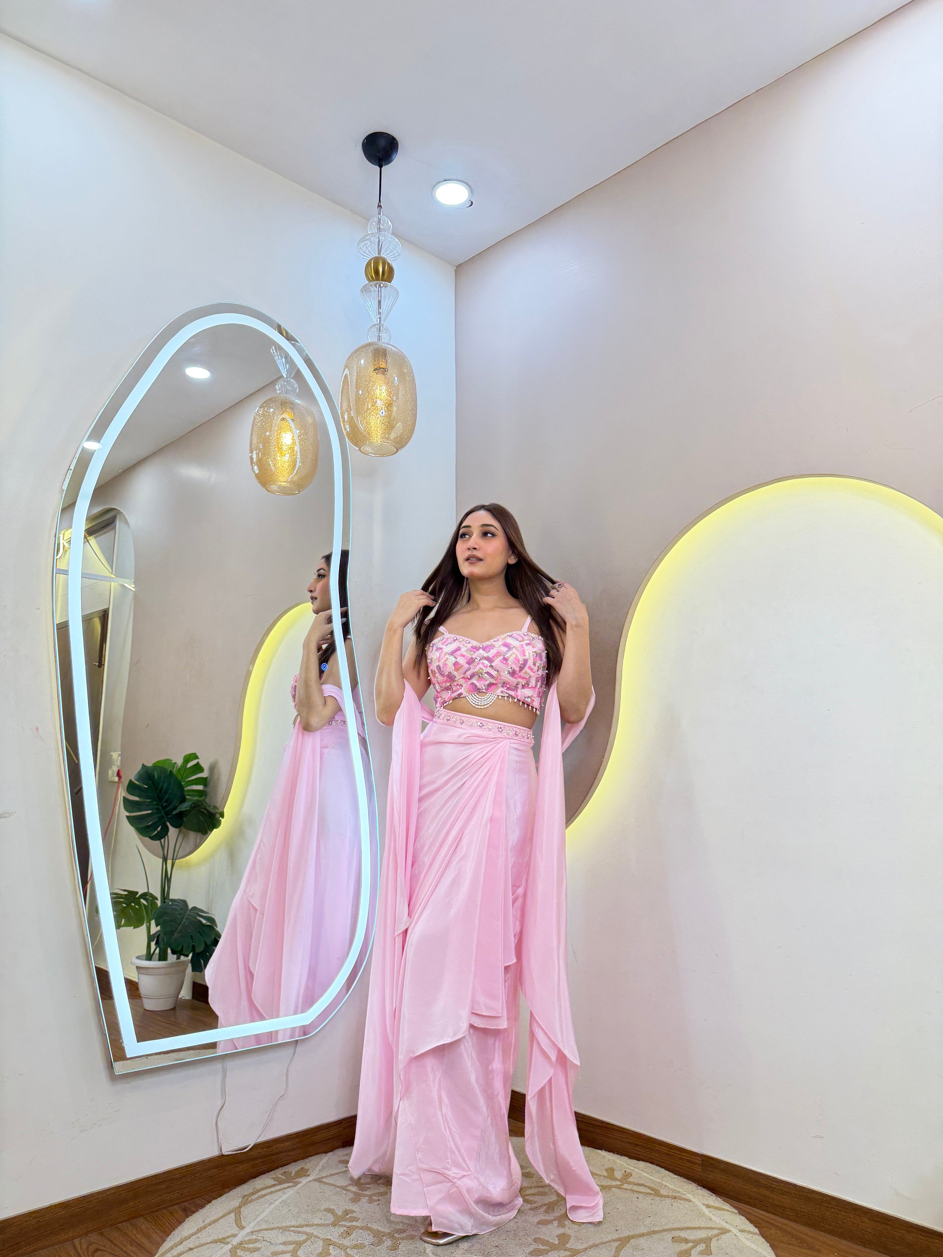 D717  DRAPE SAREE