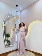 D718 Drape Saree