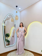 D718 Drape Saree