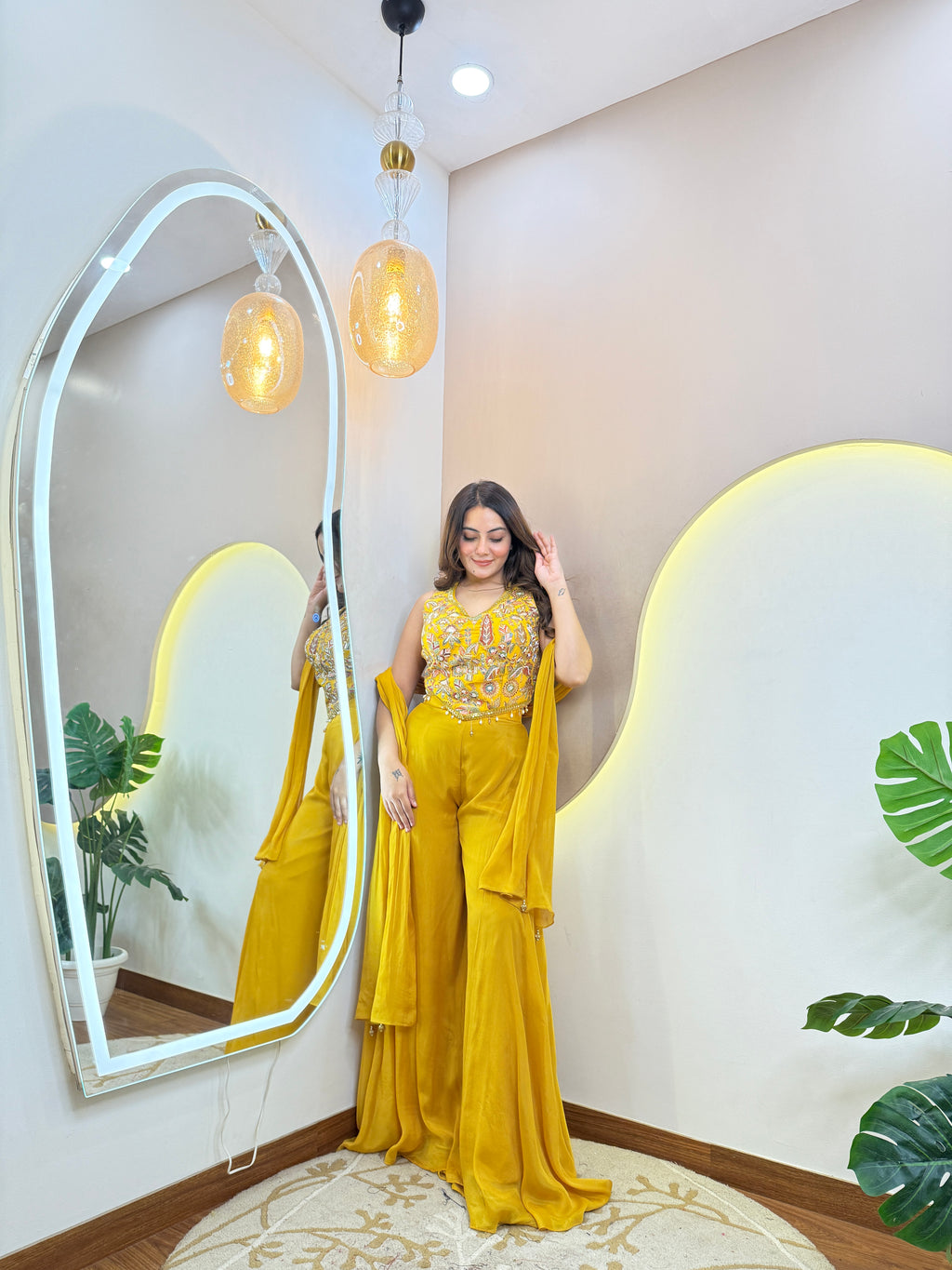 TARA OUTFIT SHARARA SUIT