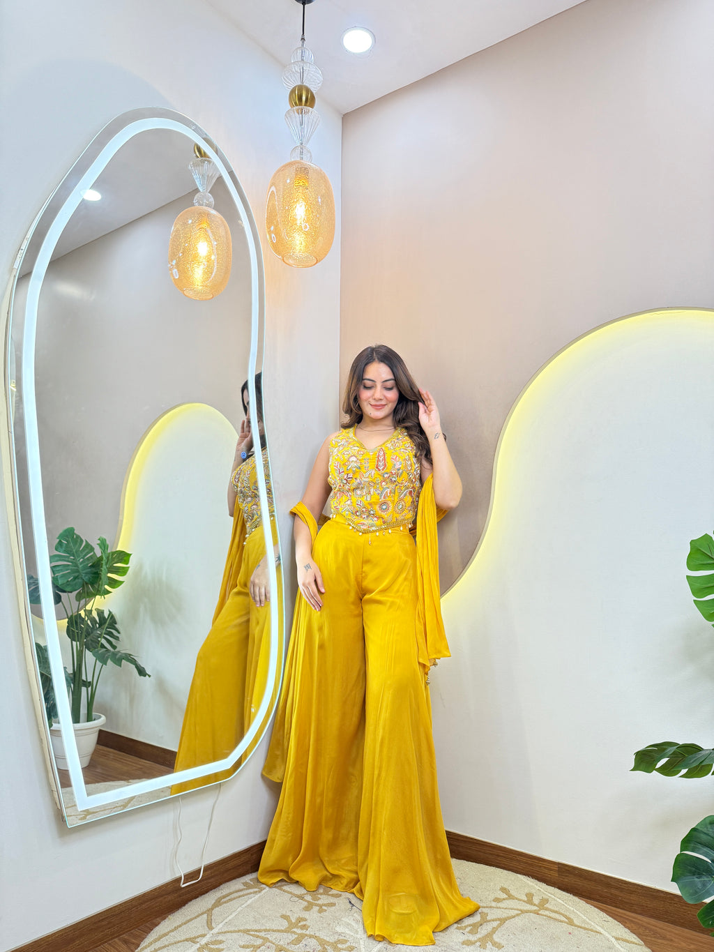 TARA OUTFIT SHARARA SUIT