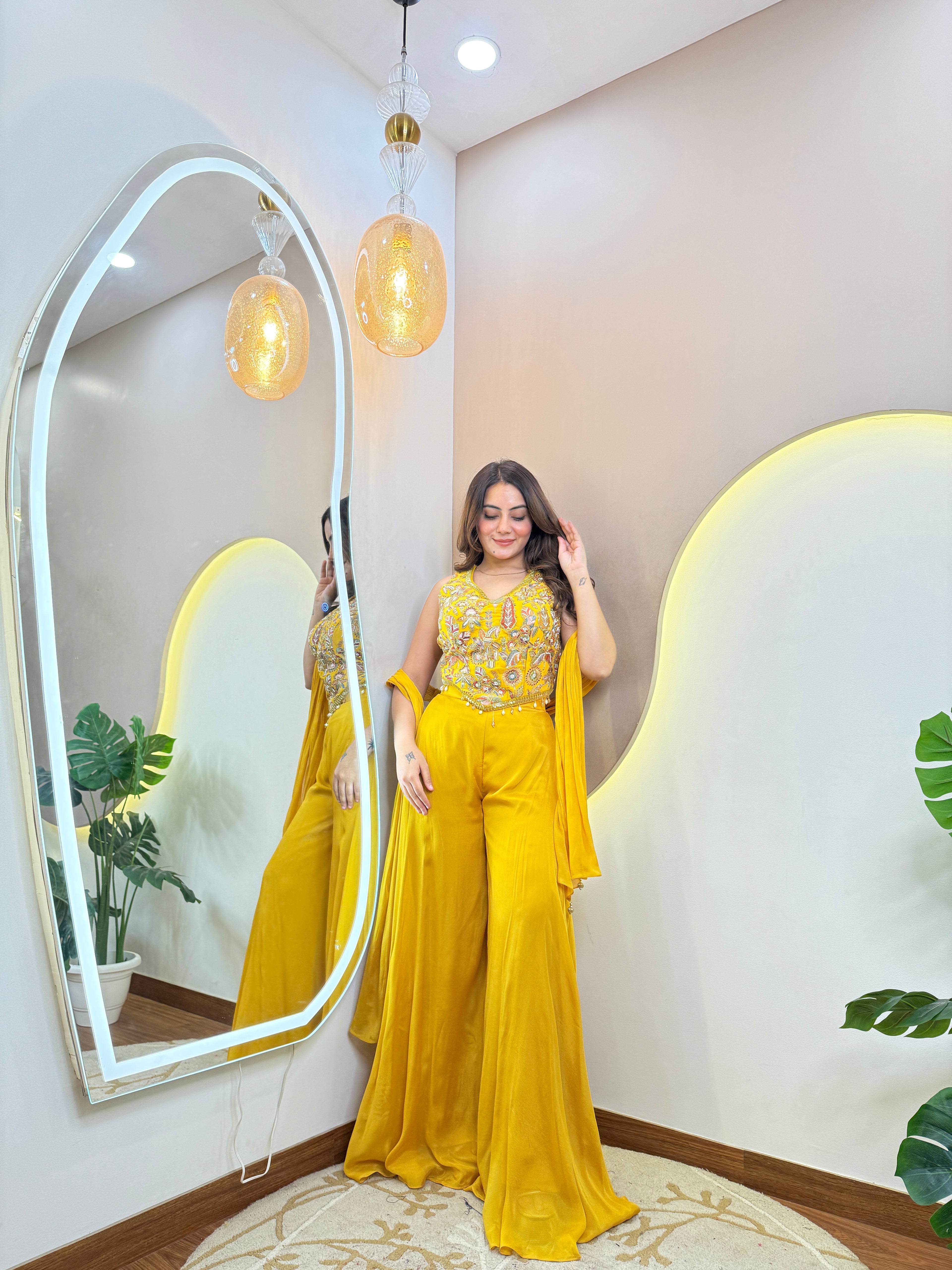 TARA OUTFIT SHARARA SUIT