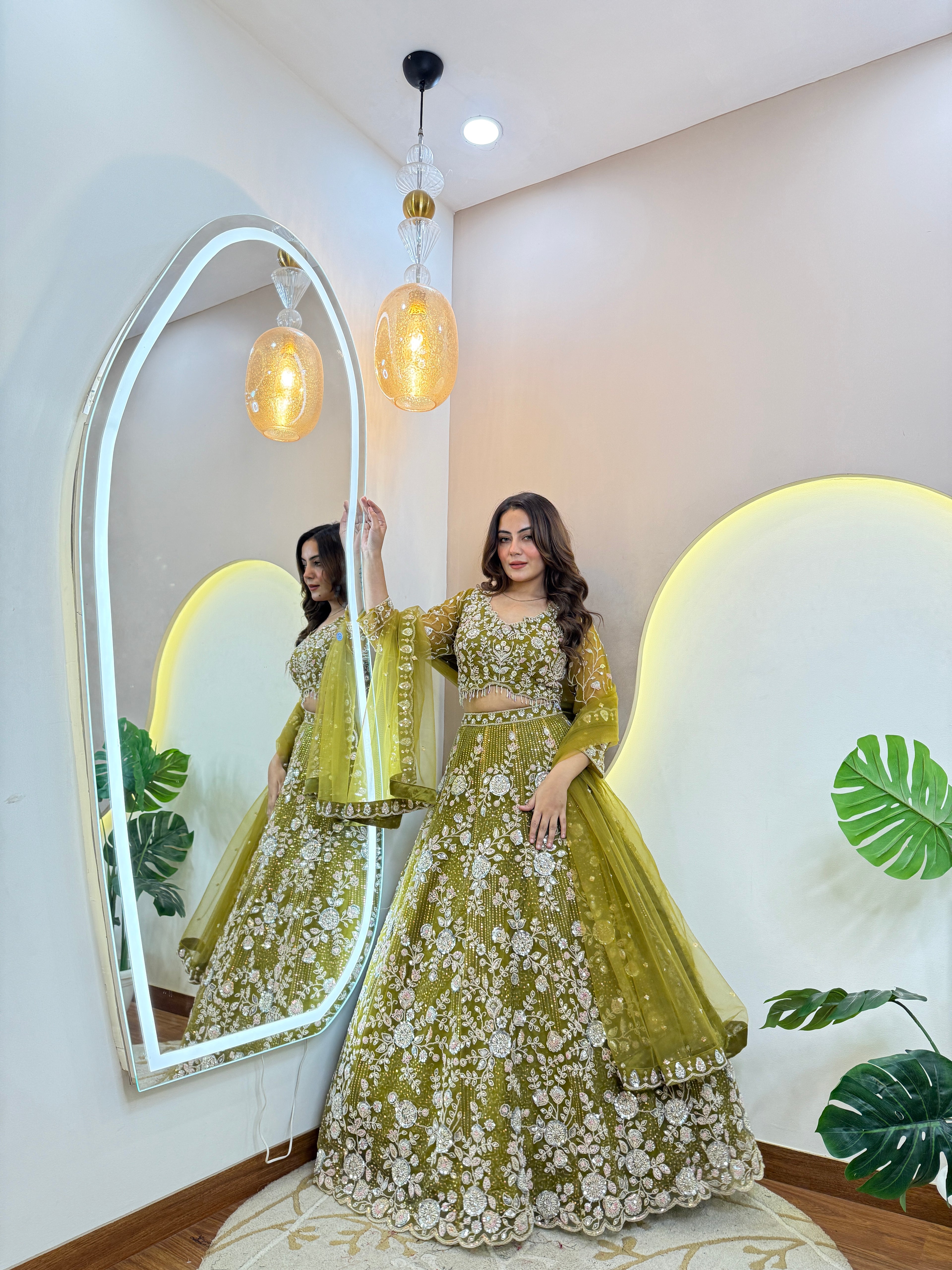 ALIA   STYLE  OUTFIT LEHNGA CHOLI