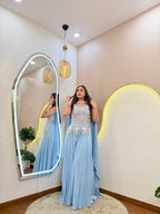 D716   SHARARA SUIT
