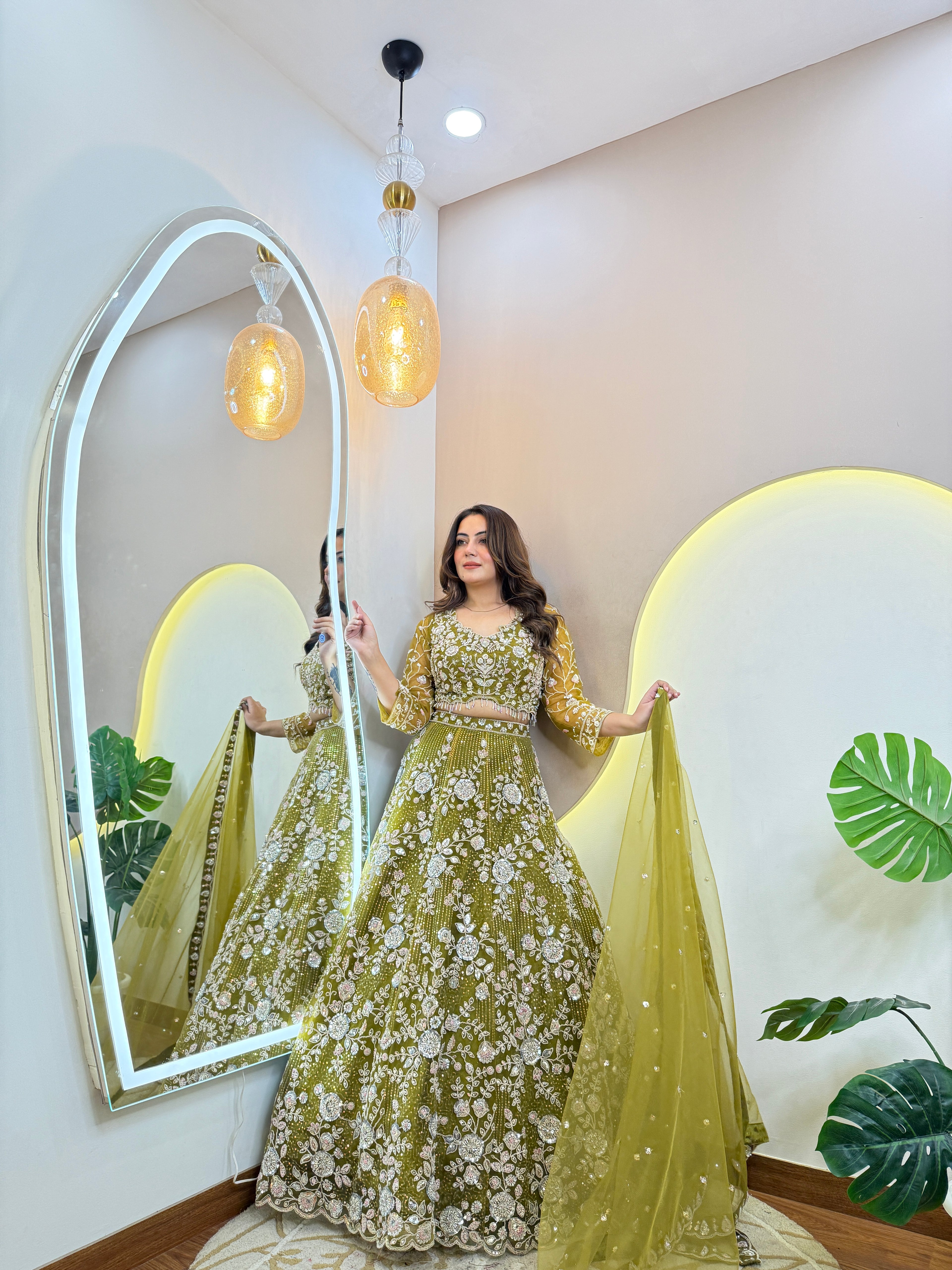 ALIA   STYLE  OUTFIT LEHNGA CHOLI