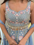 D716   SHARARA SUIT