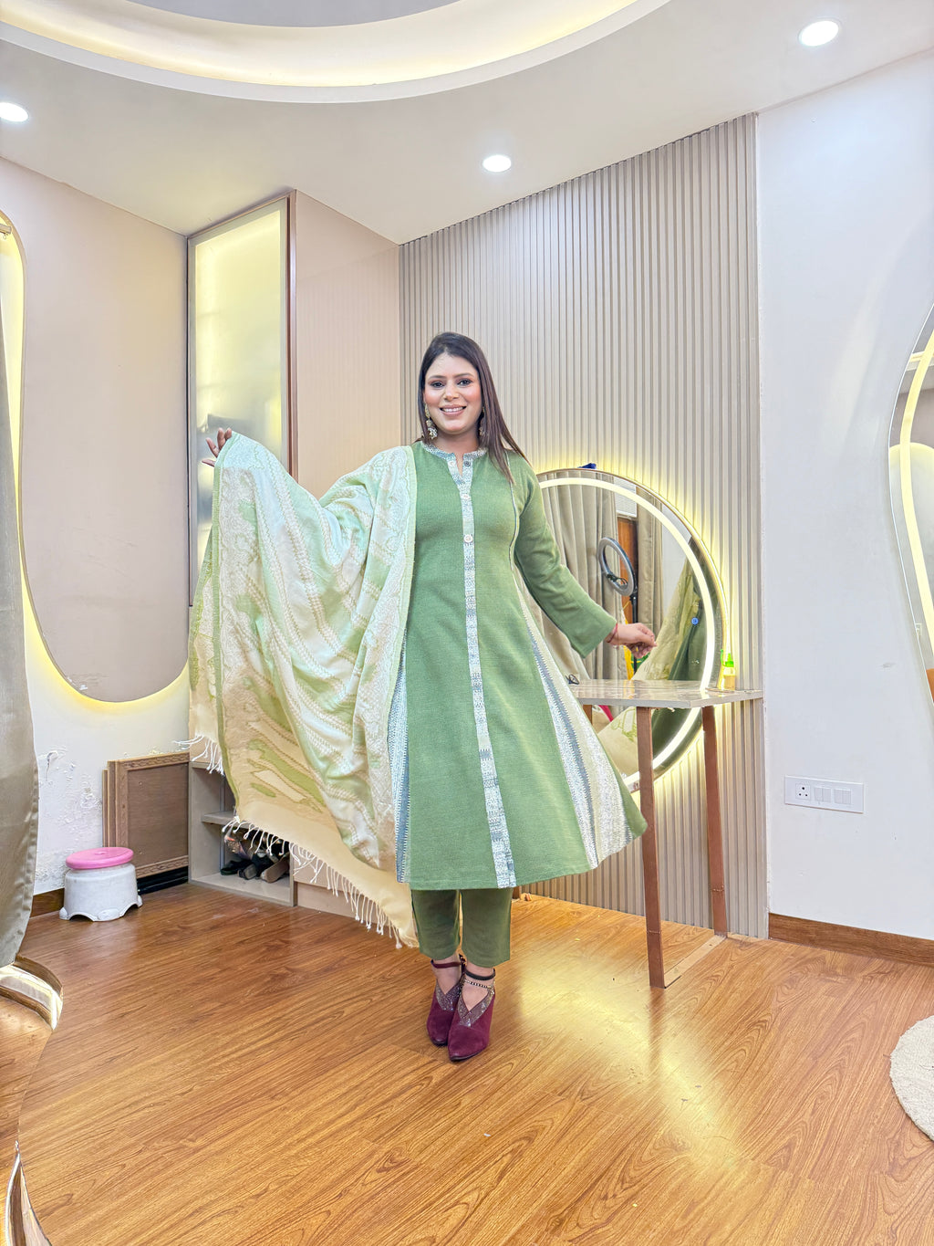 JAMILA  WOOLEN 3pc SET