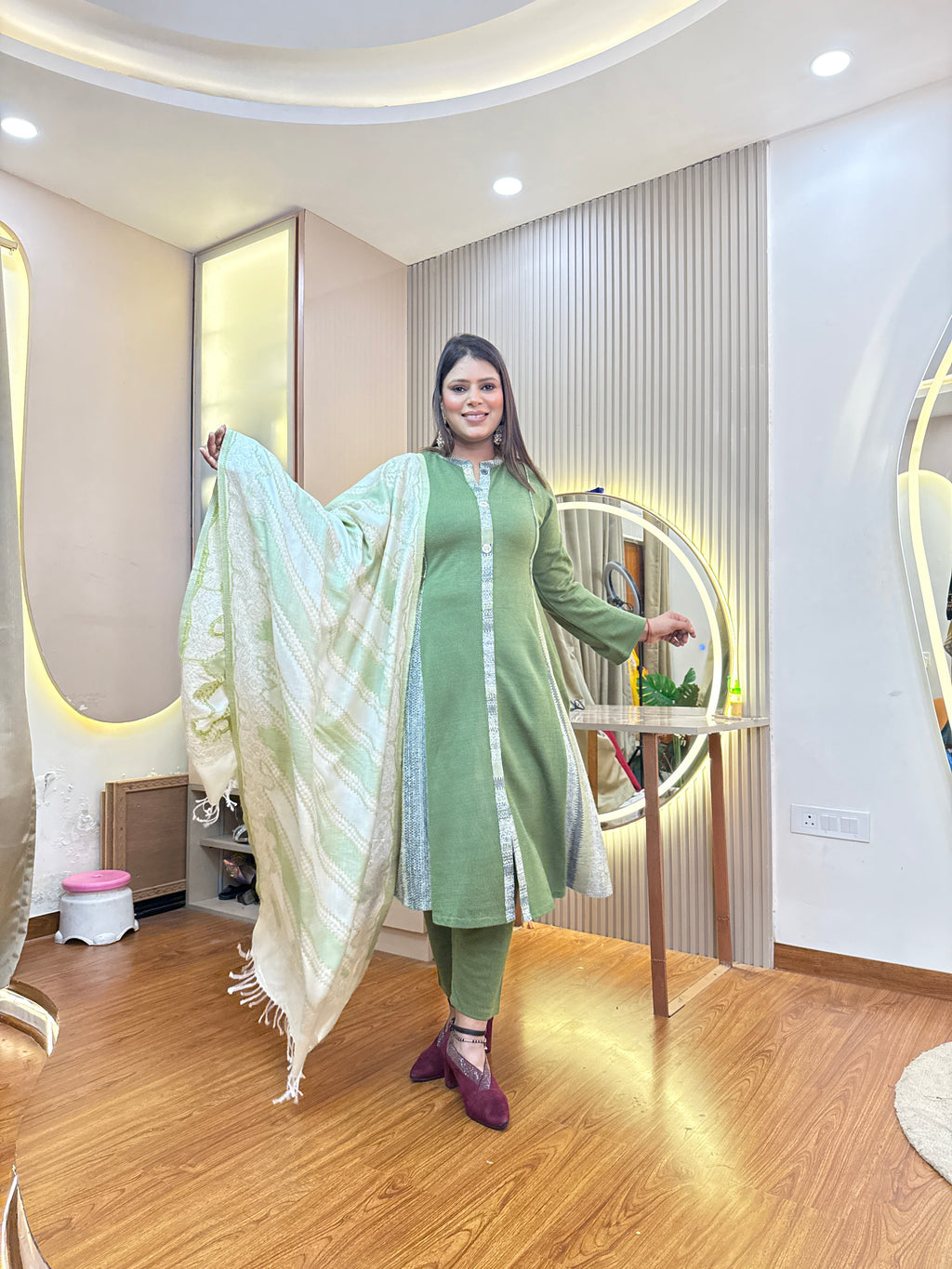 JAMILA  WOOLEN 3pc SET