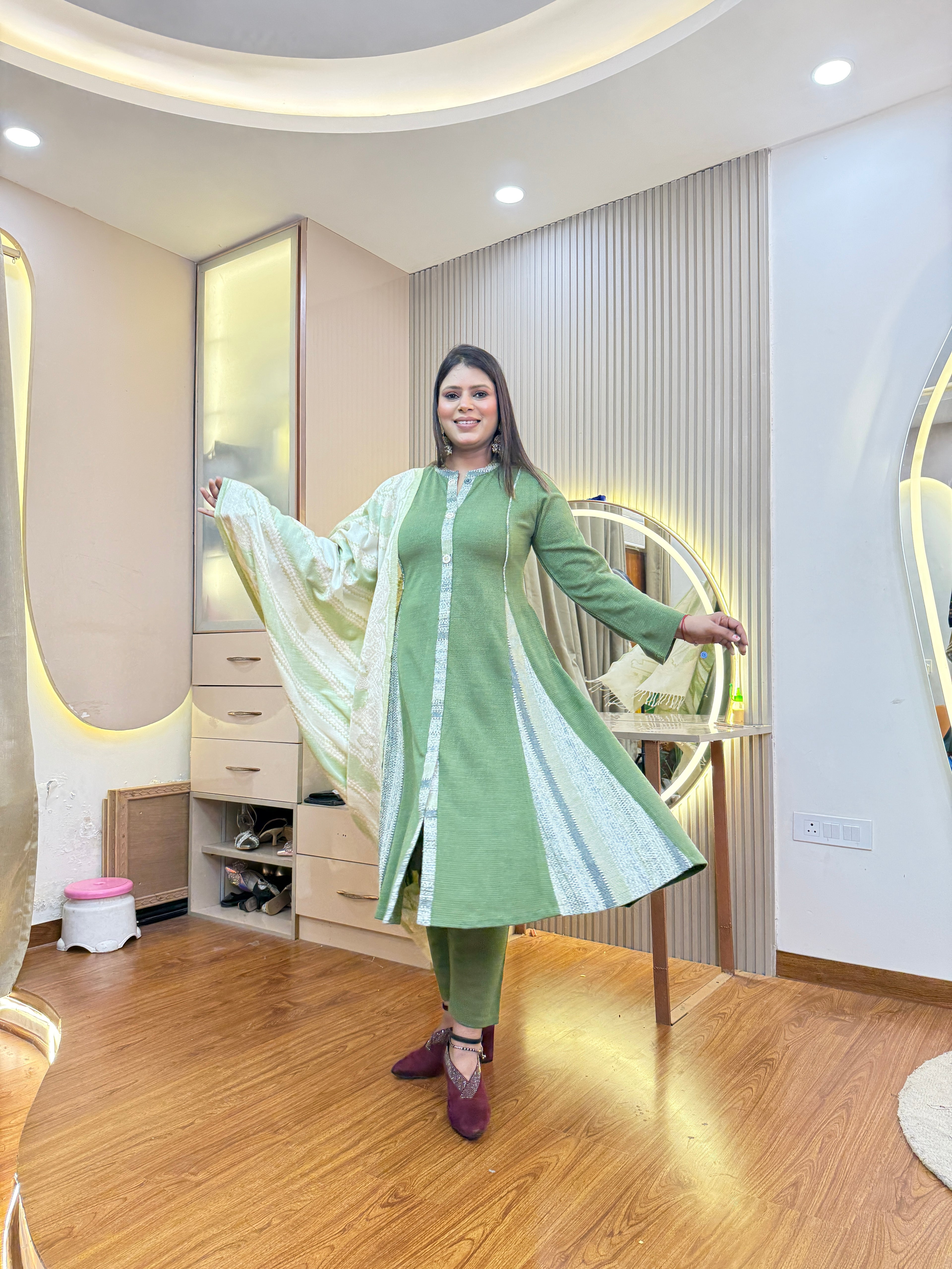 JAMILA  WOOLEN 3pc SET