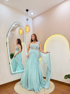D710  CROP TOP SKIRT
