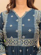 D658  ANARKALI PANT SUIT OUTFIT  GOWN