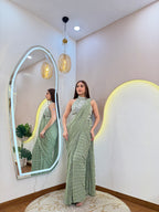 D697  DRAPE SAREE