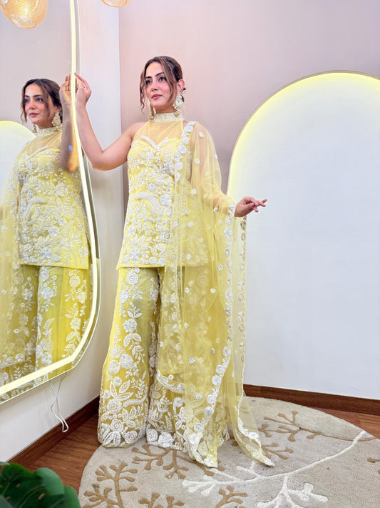 3pc Sharara Set