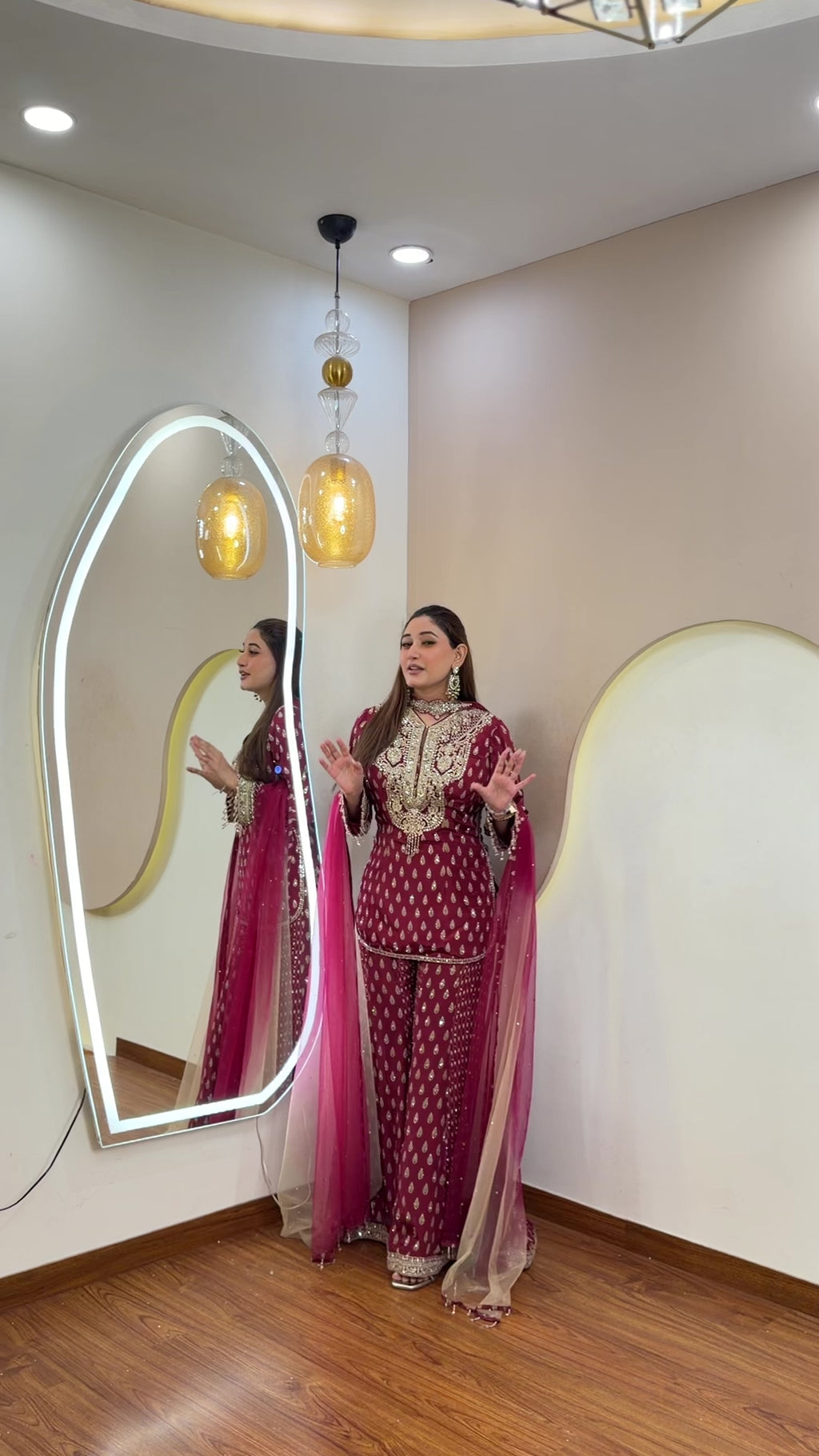 D961 SHARARA STYLE