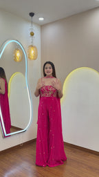 D763 SHARARA 3PC SUIT